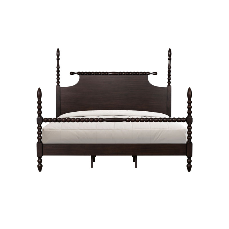 Madison Park Signature Beckett Solid Wood Low-Profile Bed Frame